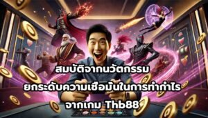 สมบัติจากนวัตกรรม ยกระดับความเชื่อมั่นในการทำกำไรจากเกม Thb88-5
