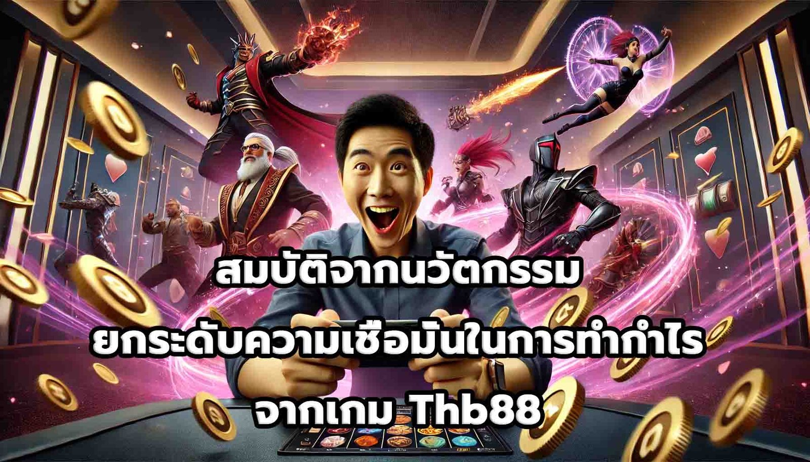 สมบัติจากนวัตกรรม ยกระดับความเชื่อมั่นในการทำกำไรจากเกม Thb88-5